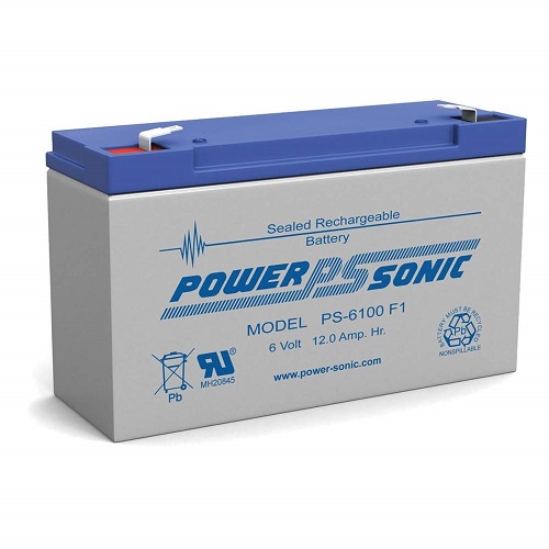 Power-Sonic 全密封  蓄电池，6V 12.0 AH，现仅售$21.96
