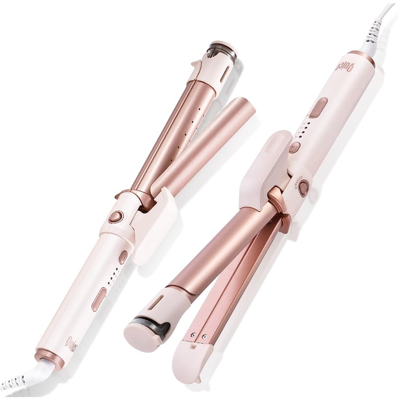 QUICO Professional 2-in-1 Hair Straightener and Curler, 1