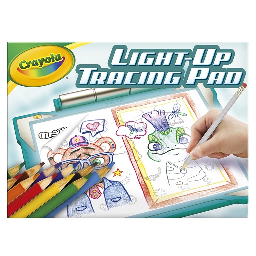 Crayola Light Up Tracing Pad - Teal, Kids Light Board For Tracing & Sketching, Kids Toys, Gifts for Girls & Boys, 6+ [Amazon Exclusive], List Price is $24.99, Now Only $15.63