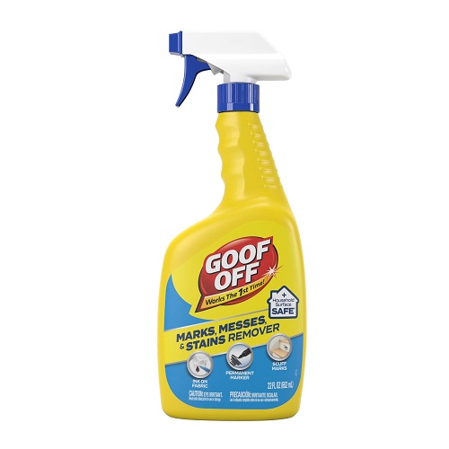 Goof Off Marks, Messes & Stains Remover, 22 fl. oz. Spray, Household Surface Safe, List Price is $12.49, Now Only $5.97, You Save $6.52