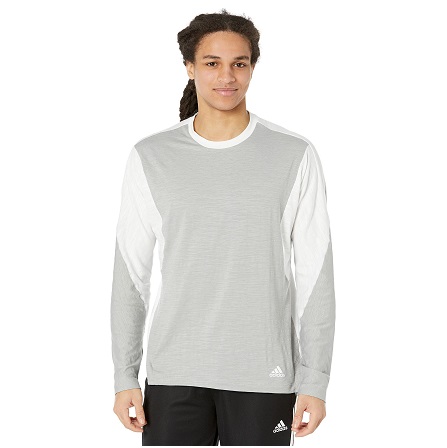 adidas Men's Well Being Long Sleeve Tee， List Price is $60, Now Only $11.58, You Save $48.42