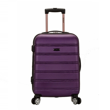 Rockland Melbourne Hardside Expandable Spinner Wheel Luggage, Purple, Carry-On 20-Inch 20 inches Purple, List Price is $140, Now Only $38.2, You Save $101.8