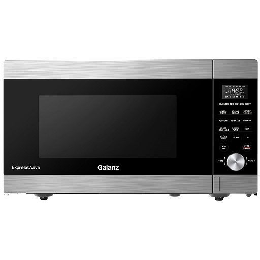 Galanz Microwave Oven ExpressWave with Patented Inverter Technology, Sensor Cook & Sensor Reheat,  , Express Cooking Knob, 1250W 2.2 Cu Ft Stainless Steel GEWWD22S1SV125,  Only $127