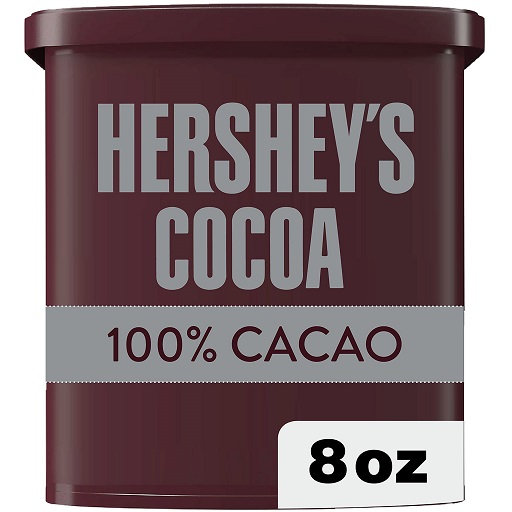 Hershey's  纯天然无糖可可粉，8 oz，现点击coupon后仅售$3.11 ，免运费！