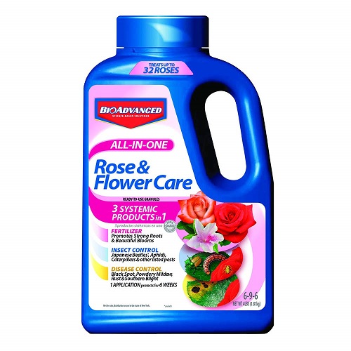 BioAdvanced All-In-One Rose and Flower Care, Granules, 4 lb, List Price is $22.99, Now Only $16.12, You Save $6.87