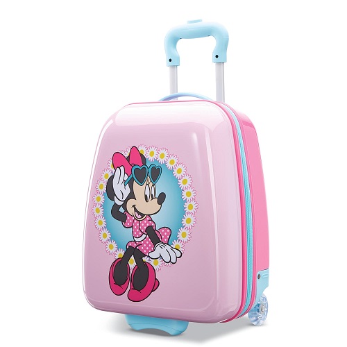 AMERICAN TOURISTER Kids' Disney Hardside Upright Luggage, Minnie, Carry-On 18-Inch Carry-On 18-Inch Minnie, List Price is $84.99, Now Only $58.41, You Save $26.58