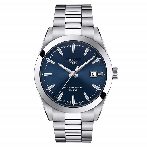 Tissot  T1274071104100 Mens Gentleman Stainless Steel Dress Watch Grey, List Price is $825, Now Only $425.00