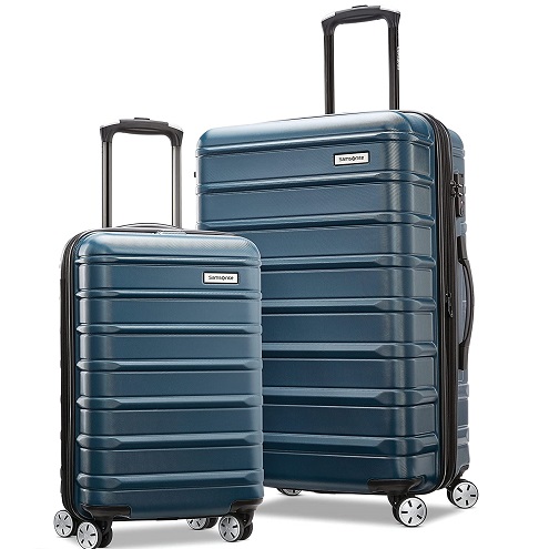 还可下单！Samsonite新秀丽 Omni 2 硬壳万向 行李箱2件套， 20、24吋，原价$389.99，现仅售$176.97，免运费