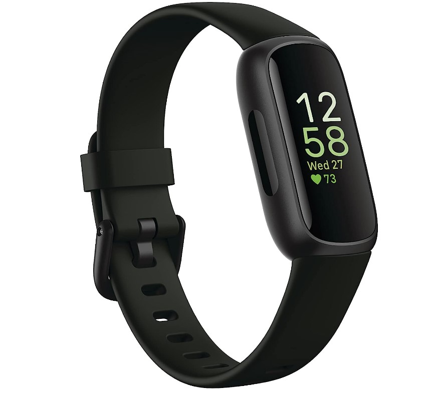Fitbit Inspire 3 運動手環，帶壓力管理、鍛煉強度、睡眠追蹤、24/7 心率等功能，三色可選，帶 S 和 L 腕帶，現僅售$79.95 （20% off）