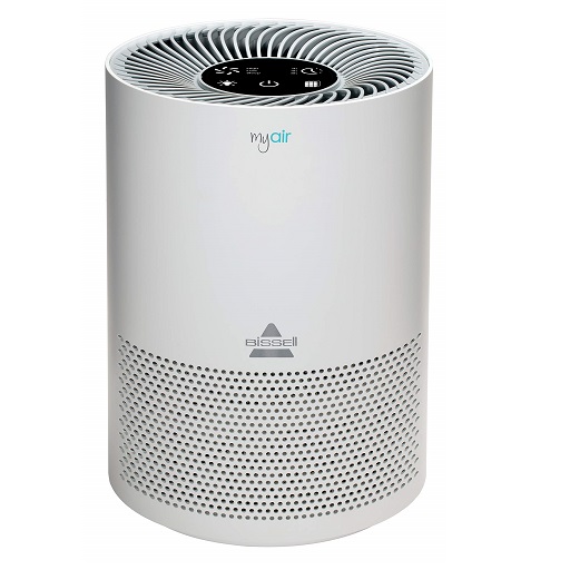 BISSELL MYair Air Purifier with High Efficiency and Carbon Filter for Small Room and Home, Quiet Air Cleaner for Allergens, Pets, Dust, Dander, Pollen, Smoke, Hair, Odors, Timer, 2780A, Only $39