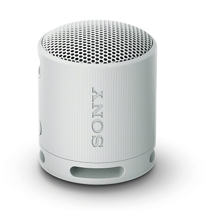 Sony SRS-XB100 Wireless Bluetooth Portable Lightweight Super-Compact Travel Speaker, Extra-Durable IP67 Waterproof & Dustproof, 16 Hour Battery, Versatile Strap, and Hands-free Calling,   Only $38.00