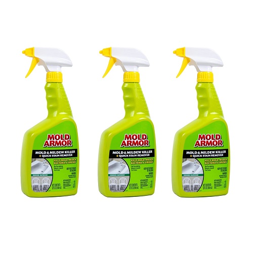 Mold Armor Home FG502 Instant Mold and Mildew Stain Remover, Trigger Spray 32 Fl Oz, Pack of 3 32 Fl Oz (Pack of 3), List Price is $30.8, Now Only $17.16