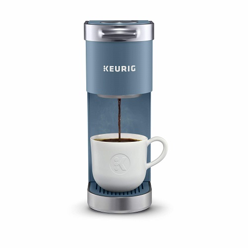 Keurig K-Mini Plus Single Serve K-Cup Pod Coffee Maker, Evening Teal, List Price is $109.99, Now Only $59, You Save $50.99