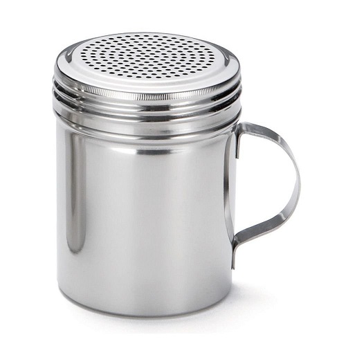 TableCraft 10-Ounce Stainless Steel Dredge,Chrome,  Only $4.64