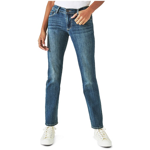 Lucky Brand Women's Mid Rise Sweet Straight Jeans, List Price is $89.5, Now Only $26.85, You Save $62.65