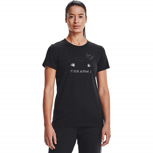 Under Armour Women's Live Sportstyle Graphic Short-Sleeve Crew Neck T-Shirt, List Price is $25, Now Only $6.96, You Save $18.04