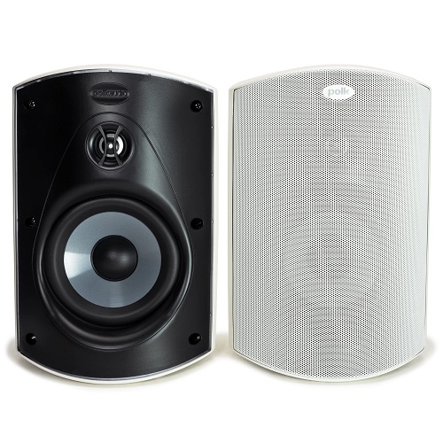 Polk Audio Atrium 5 Outdoor Speakers with Powerful Bass (Pair, White), All-Weather Durability, Broad Sound Coverage, Speed-Lock Mounting System Only $135.20