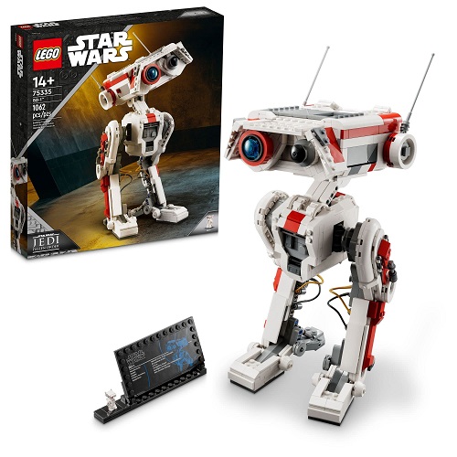 LEGO Star Wars BD-1 75335 Posable Droid Figure Model Building Kit, Room Decoration, Memorabilia Gift Idea for Teenagers from The Jedi: Survivor Video Game Only $69.29
