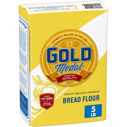 Gold Medal Premium Quality Unbleached Bread Flour, 5 lb., Now Only $3.90