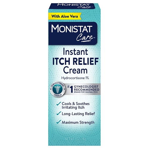 Monistat Care Instant Itch Relief Cream-Max Strength - Cools & Soothes, (Packaging may vary), White, 1 Oz 1 Ounce (Pack of 1), Now Only $3.98