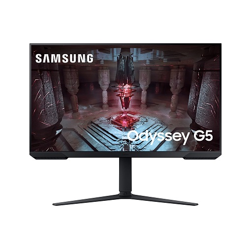 SAMSUNG 27-Inch Odyssey G51C Series QHD Gaming Monitor, 165Hz, 1ms, VESA Display HDR10, AMD FreeSync Premium, Black Equalizer, Virtual Aim Point, LS27CG512ENXZA, Only $249.99