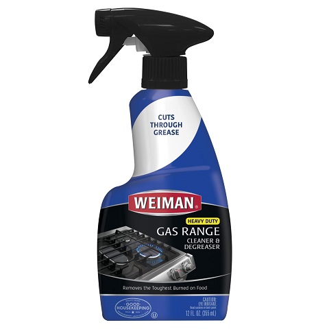 Weiman Gas Range Cleaner and Degreaser - 12 Ounce - Packaging May Vary, List Price is $9.1, Now Only $4.94