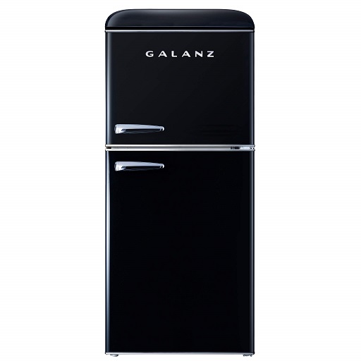 史低价！Galanz格兰仕 GLR40TBKER 复古 双门 紧凑 电冰箱，4.0 Cu Ft，现仅售$252.37，免运费！