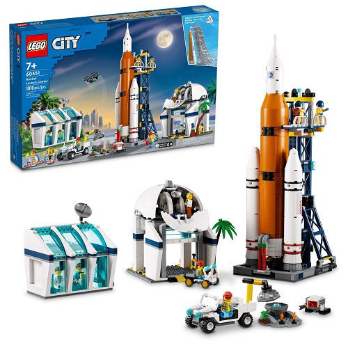 LEGO Ciity Rocket Launch Center Building Toy Set 60351, NASA-Inspired Space Toy with Rocket, Launch Tower, Observatory, and Mission Control, Pretend Play Space Toy fo Only $127.99