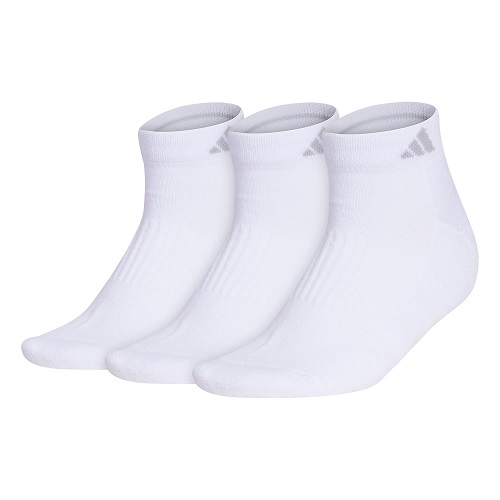 adidas Men's Cushioned Low Cut Socks (3-Pair) with Arch Compression, List Price is $16, Now Only $4.57, You Save $11.43