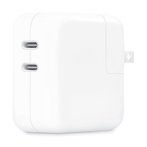 Apple 35W Dual USB-C Port Power Adapter Standard Adapter, List Price is $59, Now Only $44.99, You Save $14.01