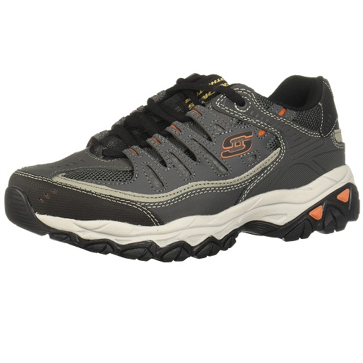 Skechers Men's Afterburn M. Fit 9 Charcoal/Gray, List Price is $64.95, Now Only $28.33