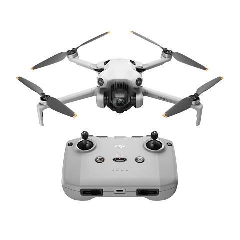 DJI Mini 4 Pro (DJI RC-N2), Folding Mini-Drone with 4K HDR Video Camera for Adults, Under 0.549 lbs/249 g, 34 Mins Flight Time, 20 km Max Video Transmission Distance,  Only $759