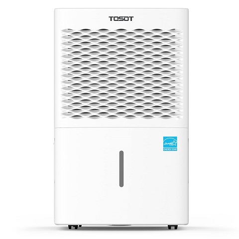 TOSOT 50 Pint 4,500 Sq Ft Dehumidifier Energy Star - for Home, Basement, Bedroom or Bathroom - Super Quiet (Previous 70 Pint), List Price is $249.99, Now Only $172.99, You Save $77