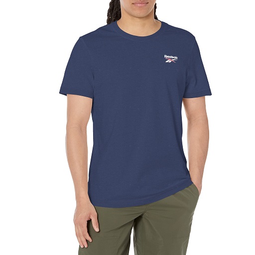 Reebok Men's Standard Small Logo Tee, List Price is $25, Now Only $7.2, You Save $17.8
