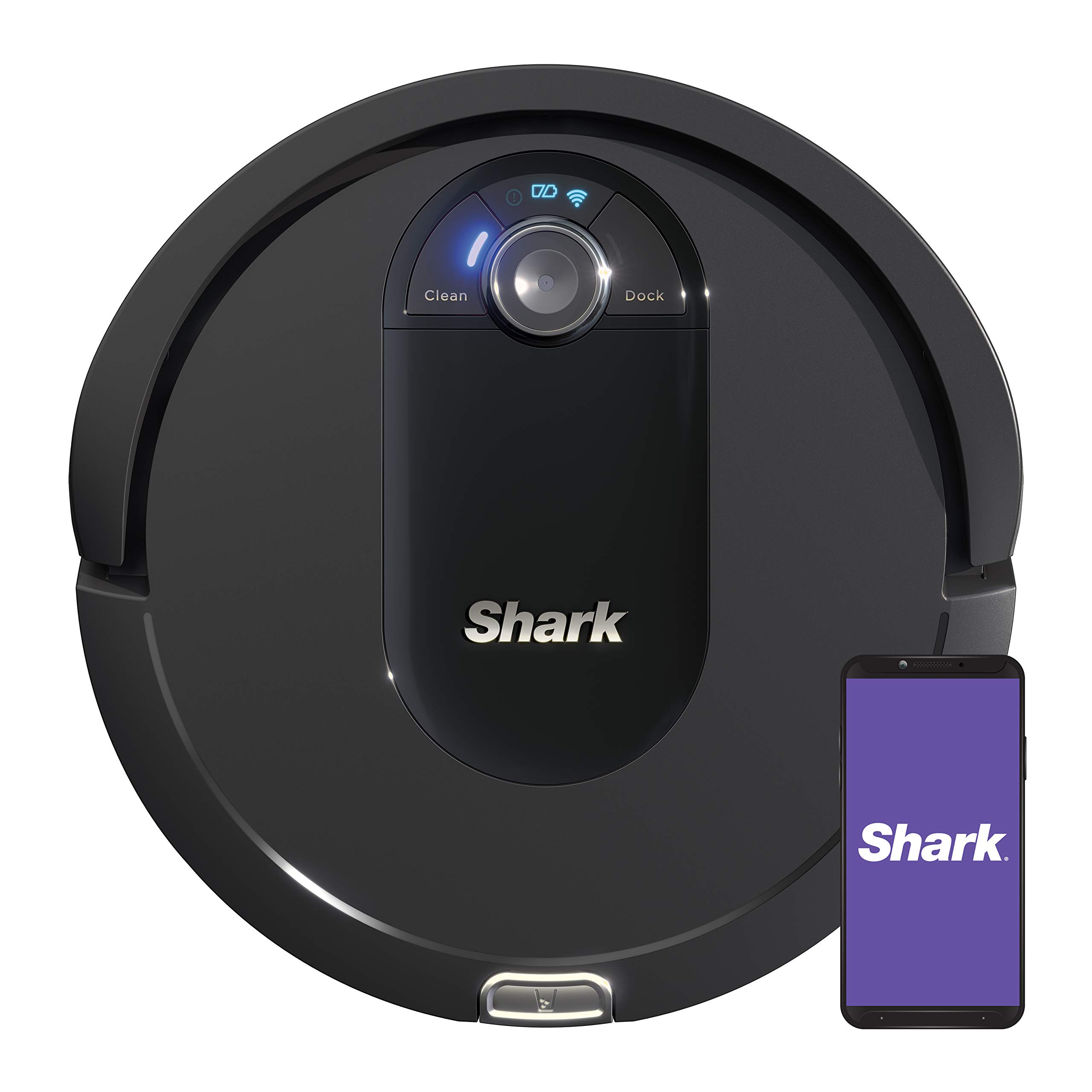 Shark AV993 IQ Robot Vacuum, Self Cleaning Brushroll, Advanced Navigation, Perfect for Pet Hair, Compatible with Alexa, Wi Fi , Black, List Price is $299.99, Now Only $199.99