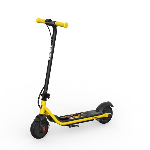 Segway Ninebot eKickScooter - Electric Kick Scooter for Kids Ages 6-14, Up to 11.2 MPH & 6.2 Miles Range - Equipped with 130W/150W/180W Motor, Includes New Cruise Mode,  Yellow C8 Only $129.99