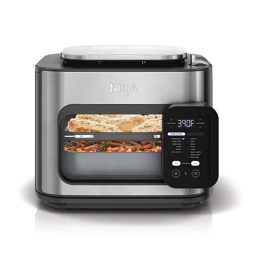 Ninja SFP701 Combi All-in-One Multicooker, Oven, and Air Fryer, 14-in-1 Functions, 15-Minute Complete Meals, Includes 3 Accessories, Grey, 14.92 x 15.43 x 13.11, Only $149.99