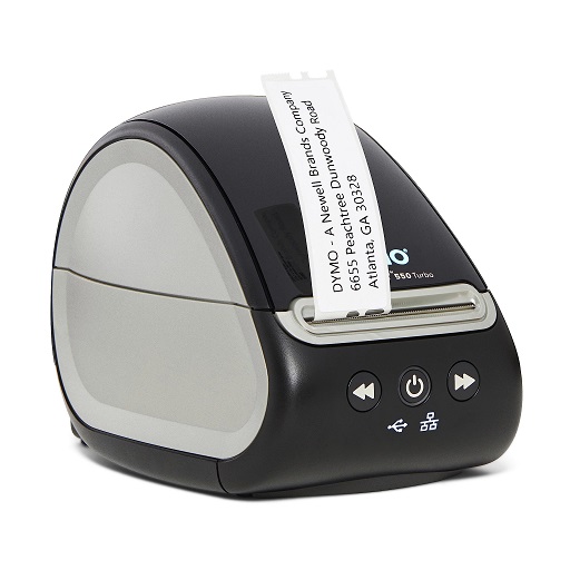 DYMO LabelWriter 550 Turbo Label Printer, Label Maker with High-Speed Direct Thermal Printing, Automatic Label Recognition, Prints Variety of Label Types Through USB or LAN Network Only $84.99