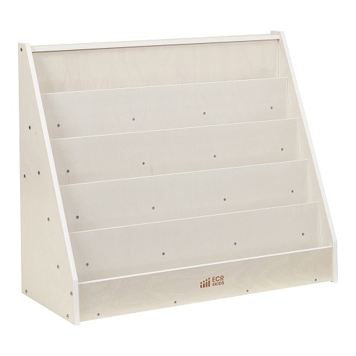 ECR4Kids Single-Sided Book Display, Classroom Bookshelf, White Wash, List Price is $149.99, Now Only $65.31, You Save $84.68