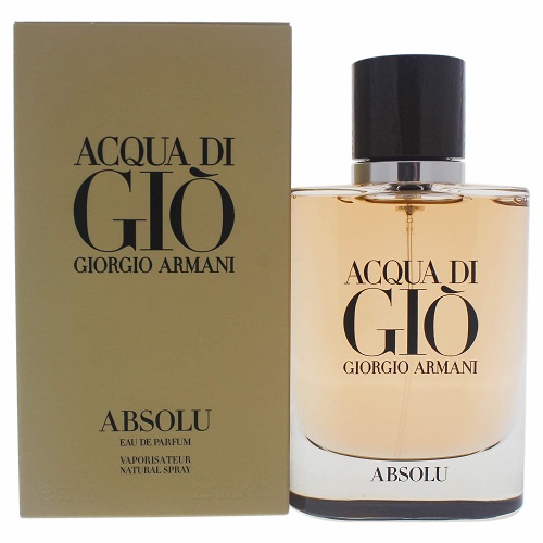 GIORGIO ARMANI Acqua Di Gio Absolu Eau De Parfum Spray, 2.5 Fl Oz, Beige Wood  2.5 Fl Oz (Pack of 1), List Price is $95, Now Only $62.33, You Save $32.67
