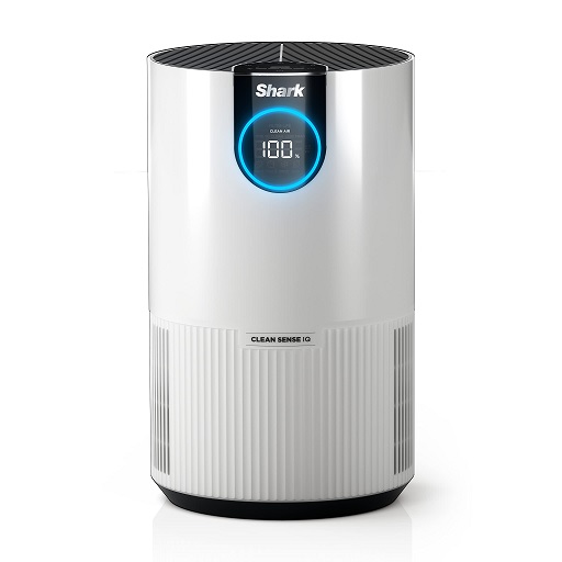 Shark HP102 Clean Sense Air Purifier for Home, Allergies, HEPA Filter, 500 Sq Ft, Small Room, Bedroom, Office, Captures 99.98% of Particles, Dust, Smoke & Allergens, Portable, Desktop, Only $129