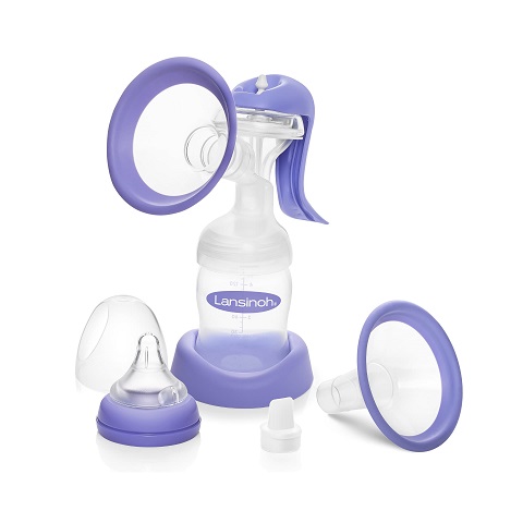 Lansinoh Manual Breast Pump, Hand Pump for Breastfeeding, List Price is $34.99, Now Only $19.11, You Save $15.88