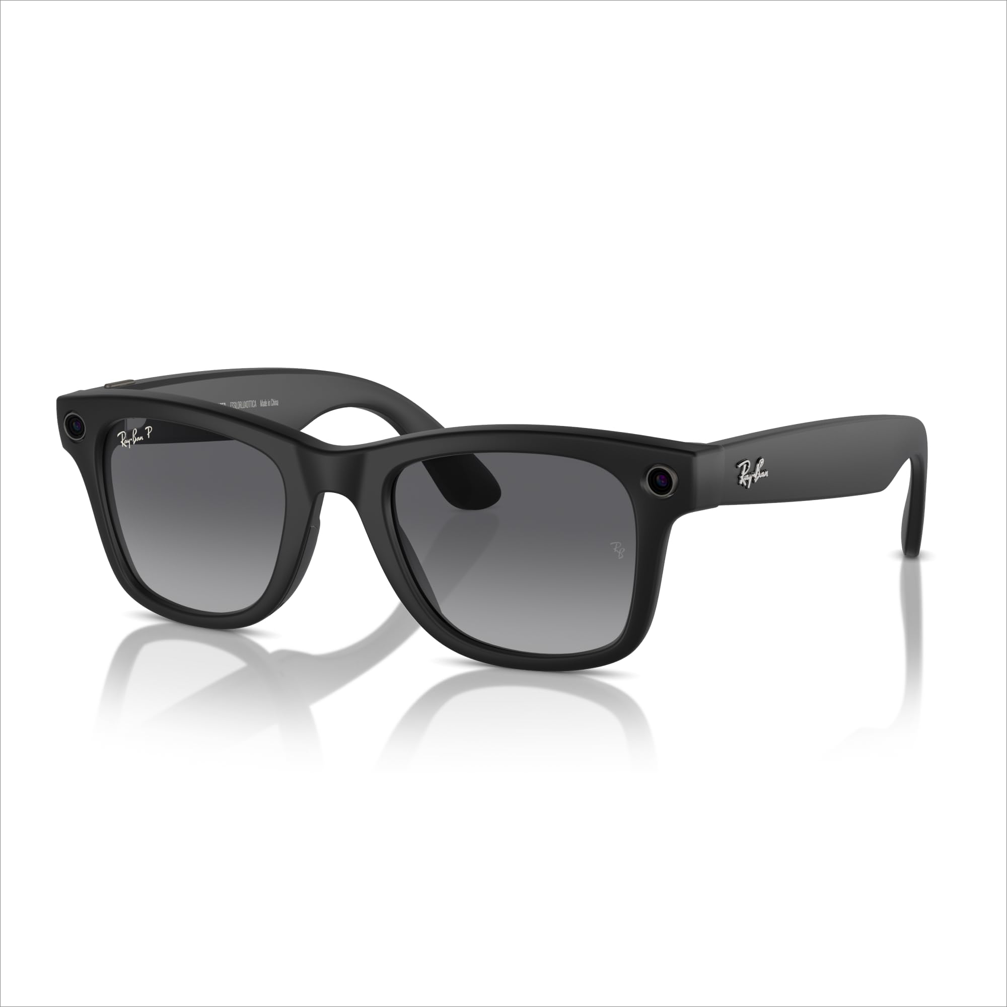 Ray-Ban - Meta Smart Glasses - Wayfarer - Matte Black/Polarized Gradient Graphite Wayfarer Polarized Matte Black/ Polarized Gradient Graphite, Now Only $329