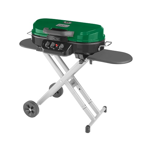Coleman RoadTrip 285 Portable Stand-Up Propane Grill, Gas Grill with 3 Adjustable Burners & Instastart Push-Button Ignition; Great for Camping, Tailgating, BBQ, Parties, Backyard, Patio Only $129