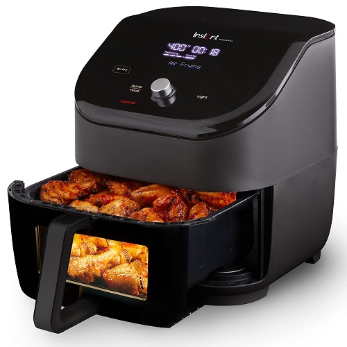 Instant Pot Vortex Plus 6-Quart Air Fryer Oven, Quiet Cooking, From the Makers of Instant Pot with ClearCook Cooking Window, Digital Touchscreen, App with over 100 Recipes,  Only $79.99
