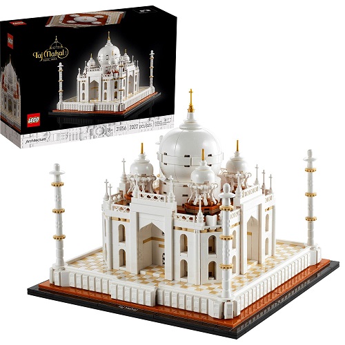 LEGO Architecture Taj Mahal 21056 Building Set - Landmarks Collection, Display Model, Collectible Home Décor Gift Idea and Model Kits for Adults and Architects to Build,  Only $95.99