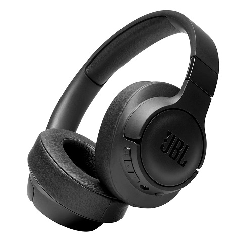 JBL Tune 710BT Wireless Over-Ear - Bluetooth Headphones with Microphone, 50H Battery, Hands-Free Calls, Portable (Black), Medium, List Price is $79.95, Now Only $39.95