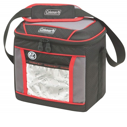 Coleman Soft Cooler Bag | Keeps Ice Up to 24 Hours | Insulated Lunch Cooler with Adjustable Shoulder Straps | Great for Picnics, BBQs, Camping, Tailgating & Outdoor Activities 30 Can  $13.83