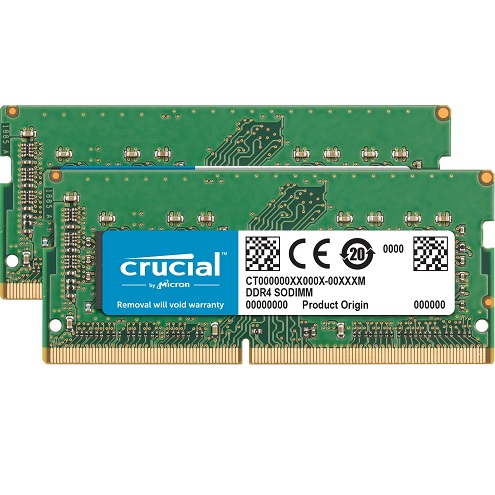 Crucial RAM 16GB Kit (2x8GB) DDR4 3200MHz CL22 (or 2933MHz or 2666MHz) Laptop Memory CT2K8G4SFRA32A 16GB Kit (8GBx2) 3200MHz, List Price is $35.99, Now Only $26.99, You Save $9