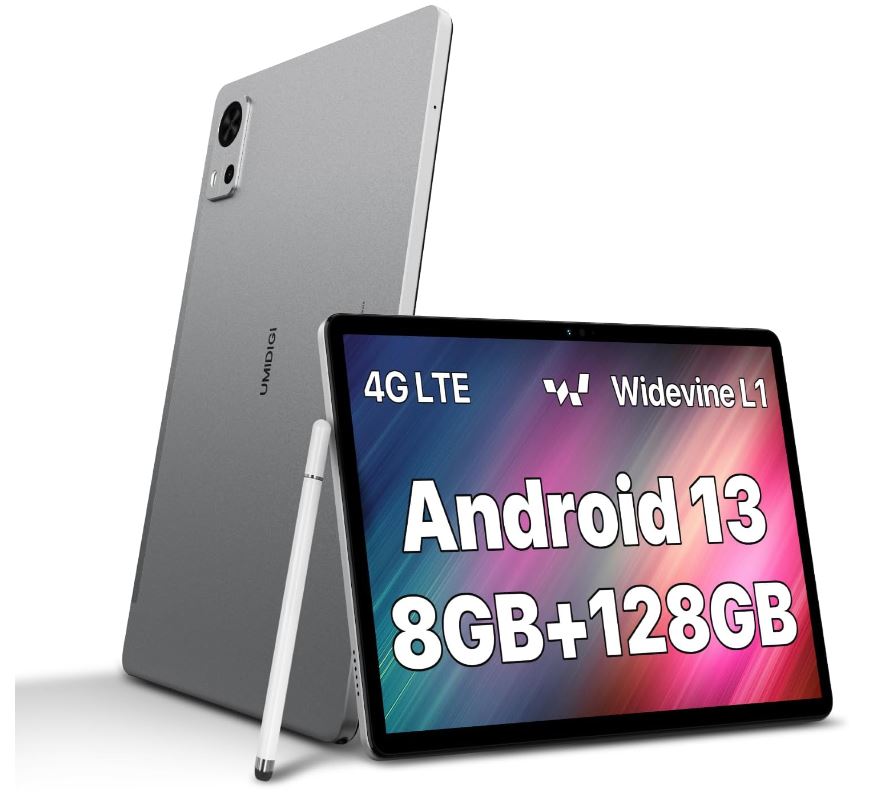 黑五好价！相当白菜！UMIDIGI G5 Tab 无锁 Android 13 平板电脑 8(4+4) GB RAM+128GB，10.1